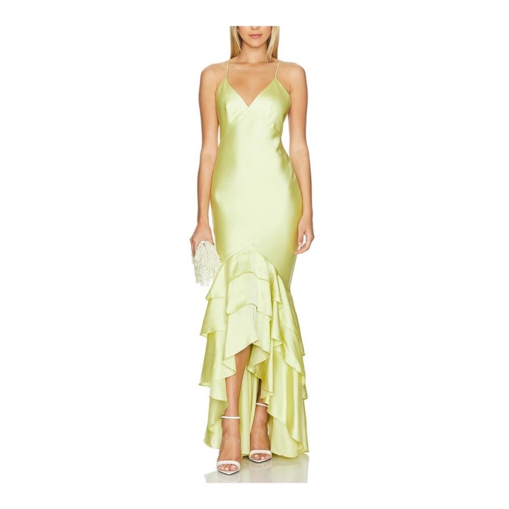 Cleo gown in melon size small